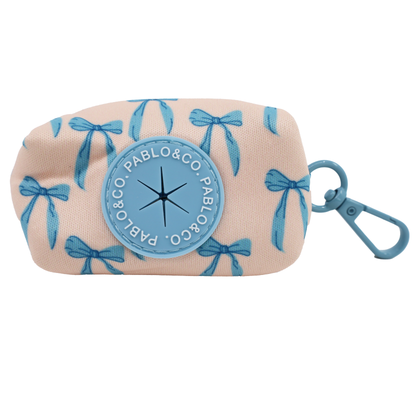 Baby Blue Bows: Poop Bag Holder