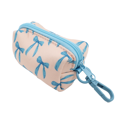Baby Blue Bows: Poop Bag Holder
