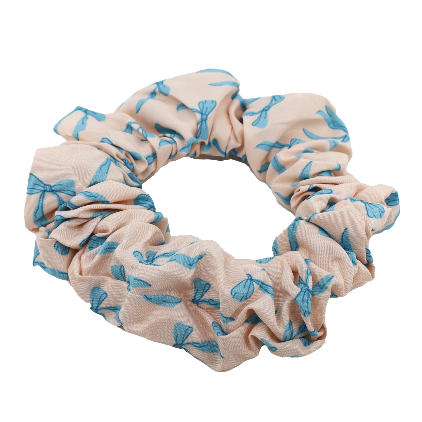 Baby Blue Bows: Scrunchie