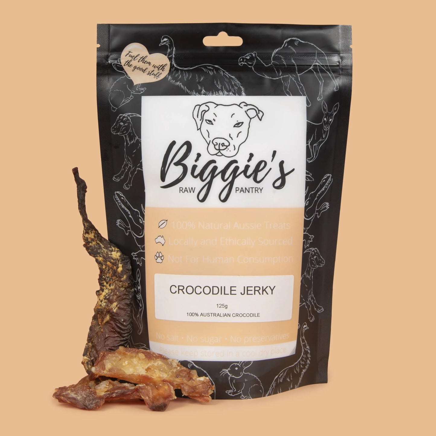 Crocodile Jerky: Biggie's Raw Pantry