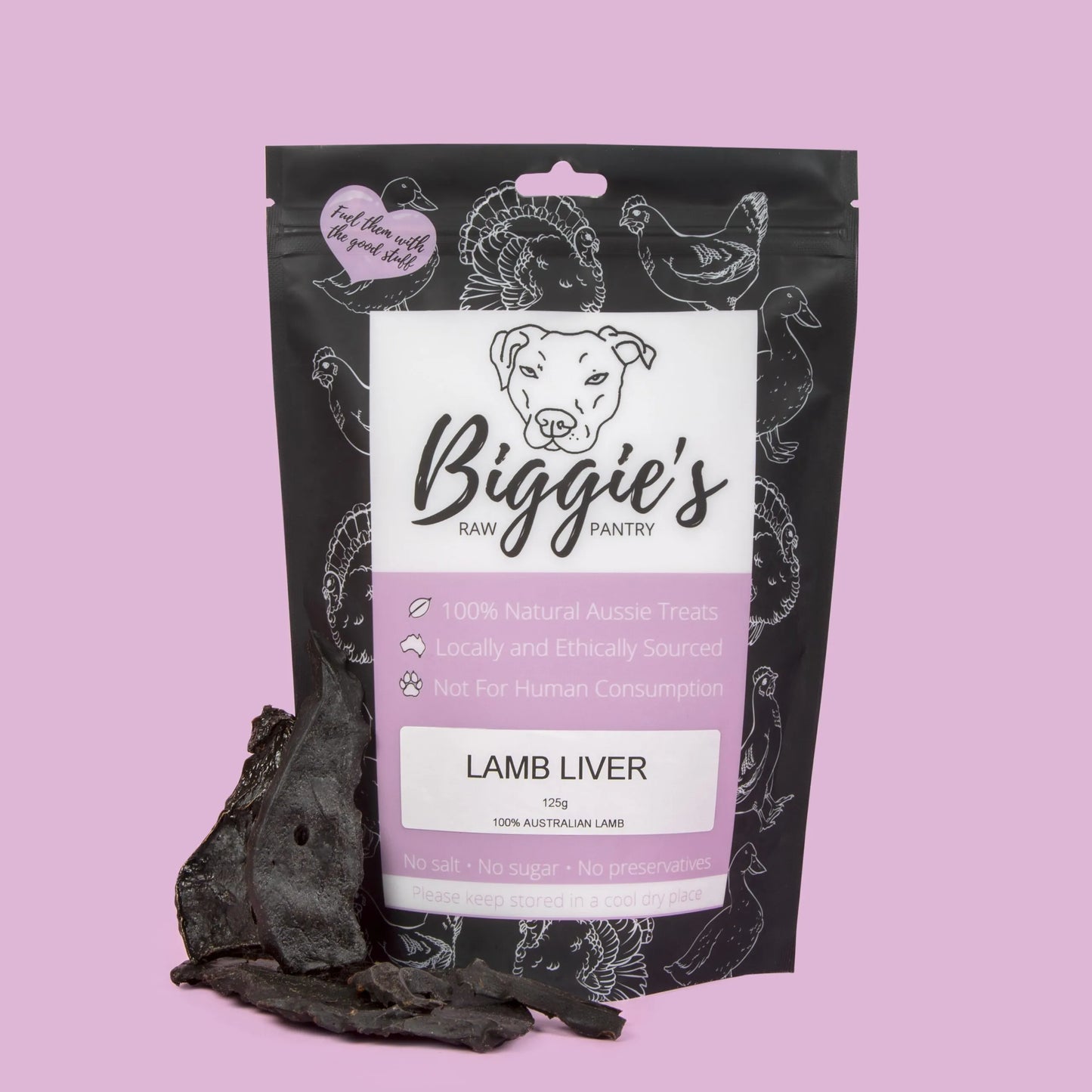 Lamb Liver: Biggie's Raw Pantry