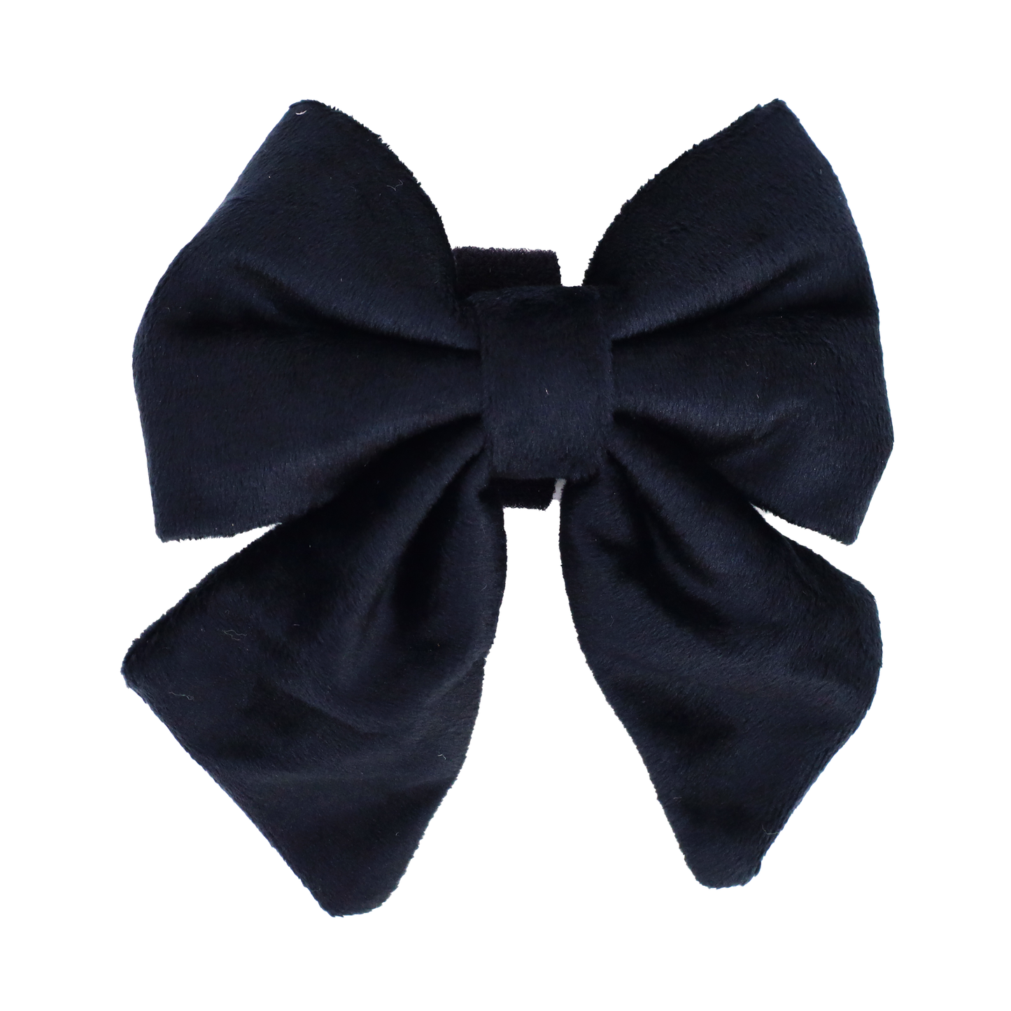 Black Velvet Sailor Bow Tie