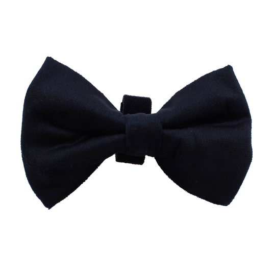 Black Velvet Bow Tie