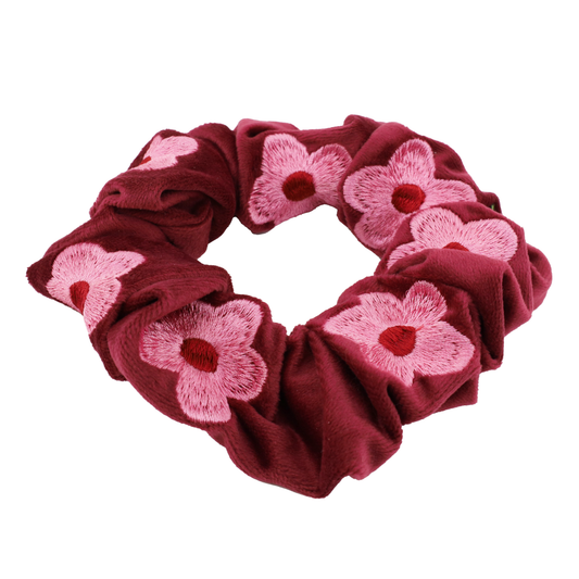 Bloom Baby Bloom: Velvet Scrunchie