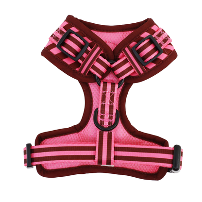 Blushing Stripes: Adjustable Harness