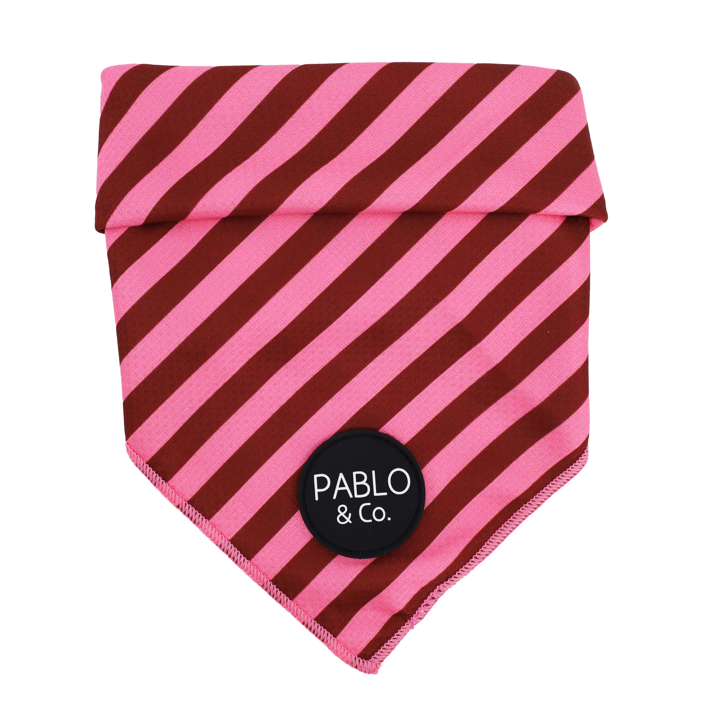 Blushing Stripes: Dog Bandana