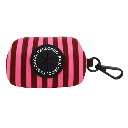 Blushing Stripes: Poop Bag Holder