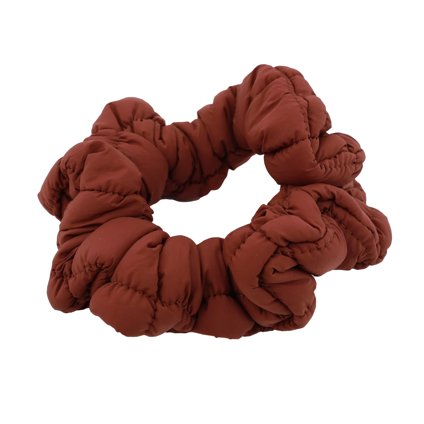 Chocolate Puffer: Scrunchie