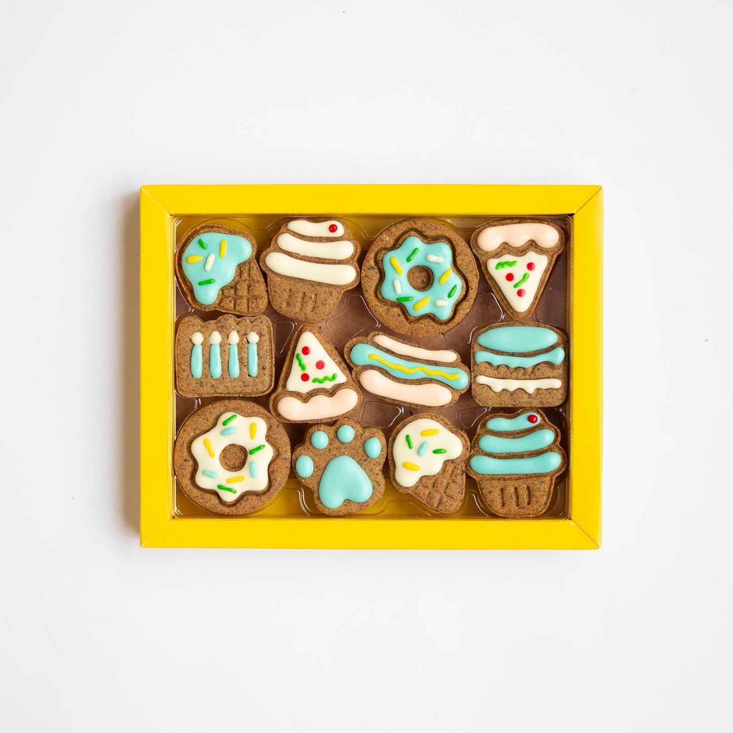 Golden Barkery: Dog Biscuits - Celebration Box Blue