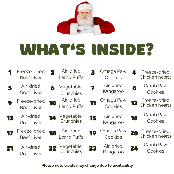 Pet Botanica Christmas Advent Calendar for Dogs 2026