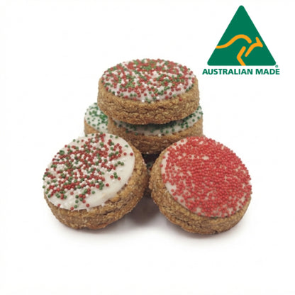 Pet Botanica Christmas Bikkies - Peanut Butter & Coconut Dog Biscuits