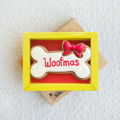 Golden Barkery: Xmas Bow Dog Bone Dog Treat