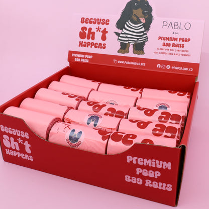 450 Premium Dog Poop Bags (30 Rolls)