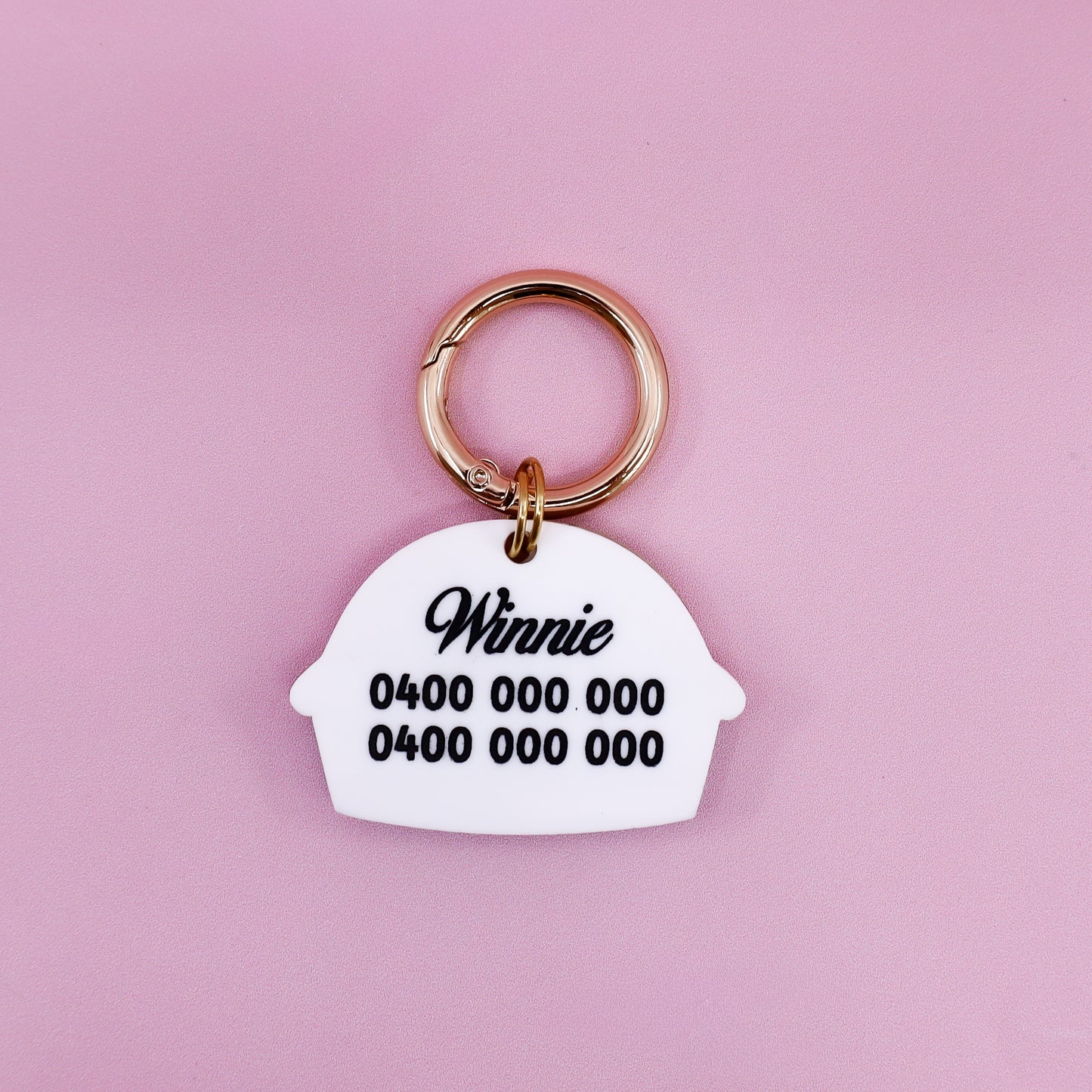 Personalised Pet ID Tag: Cutie Pie