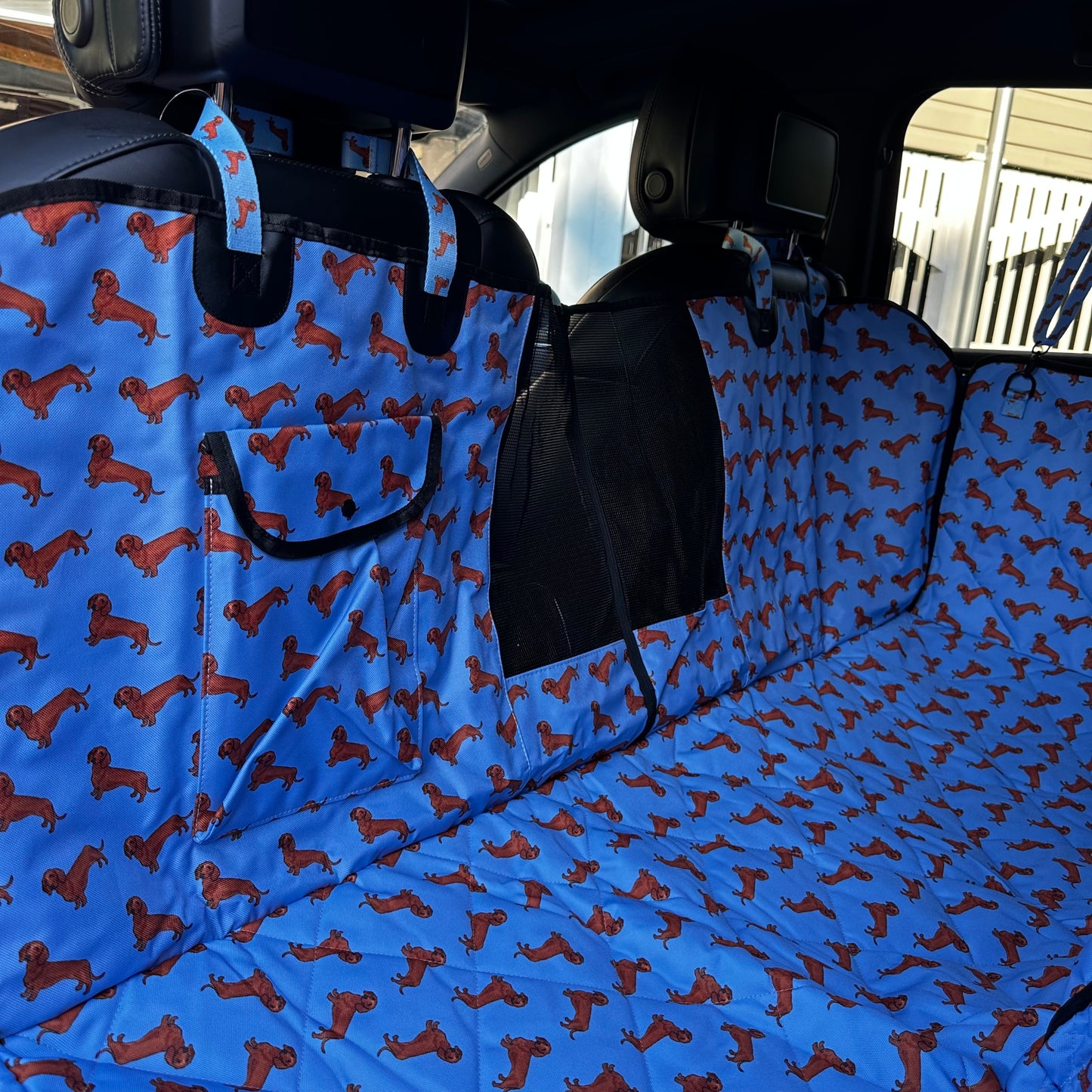 Dachshund: Deluxe Hammock Car Seat Cover