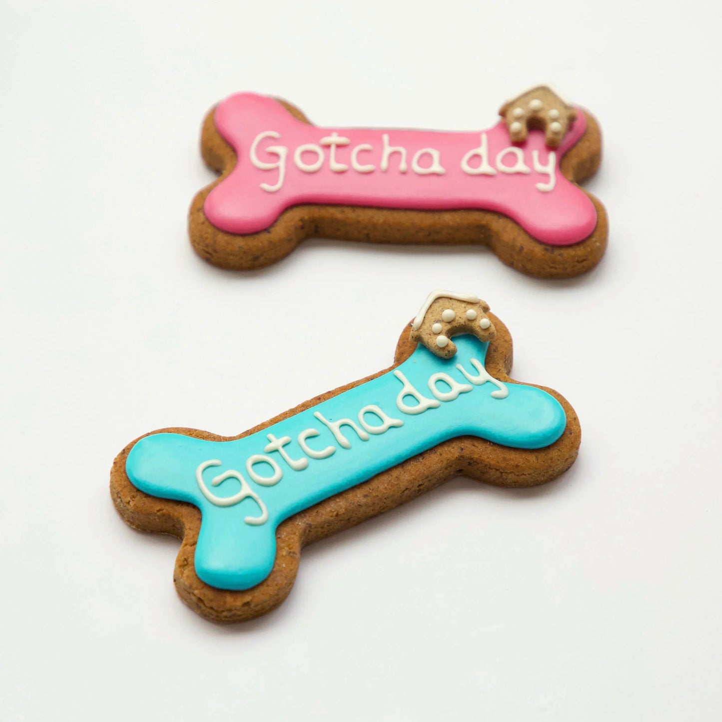Golden Barkery: Happy Gotcha Day Dog Bone - Pink