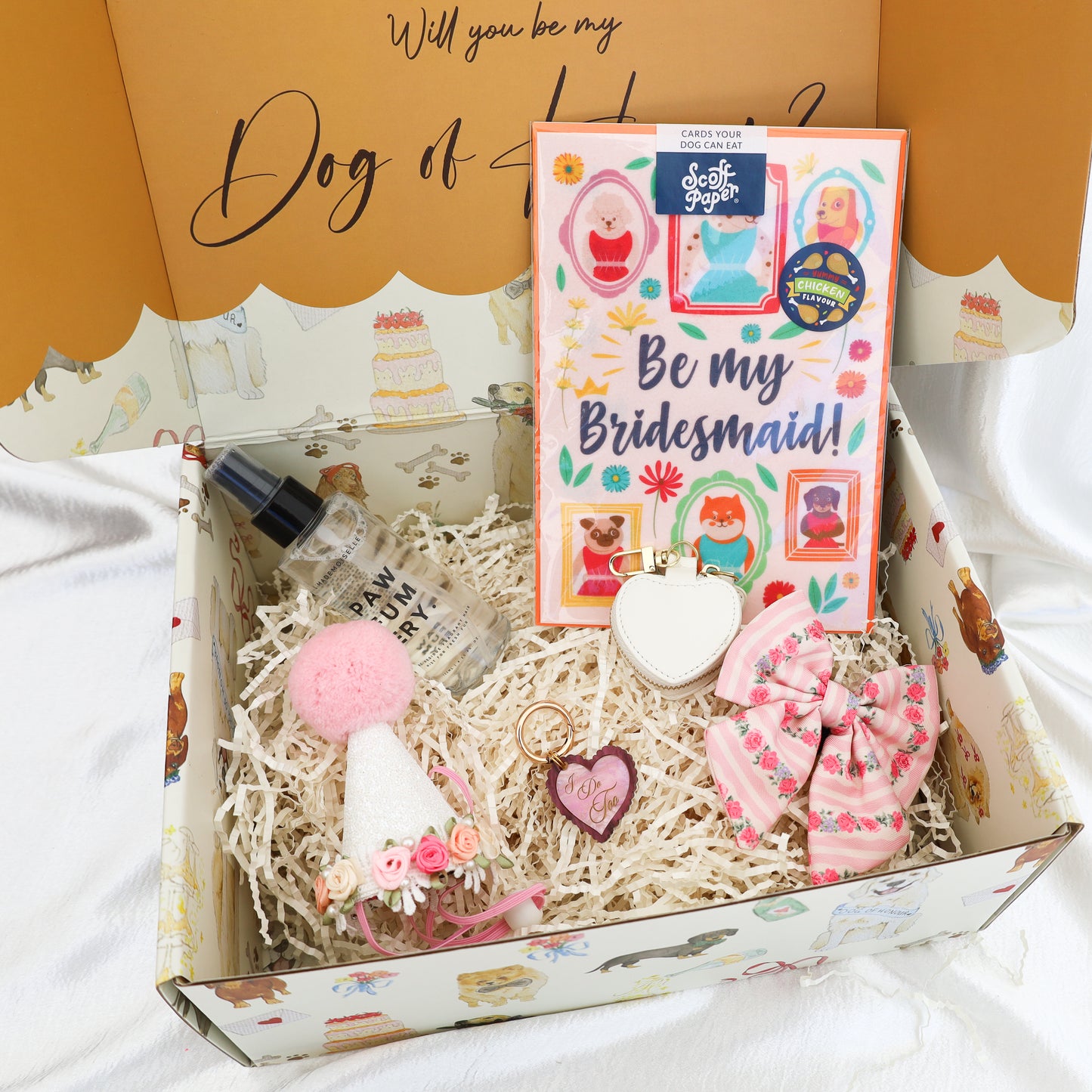 Dog of Honour Box: Bridesmaid