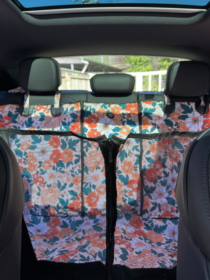 Wildflowers: Deluxe Hammock Car Seat Cover