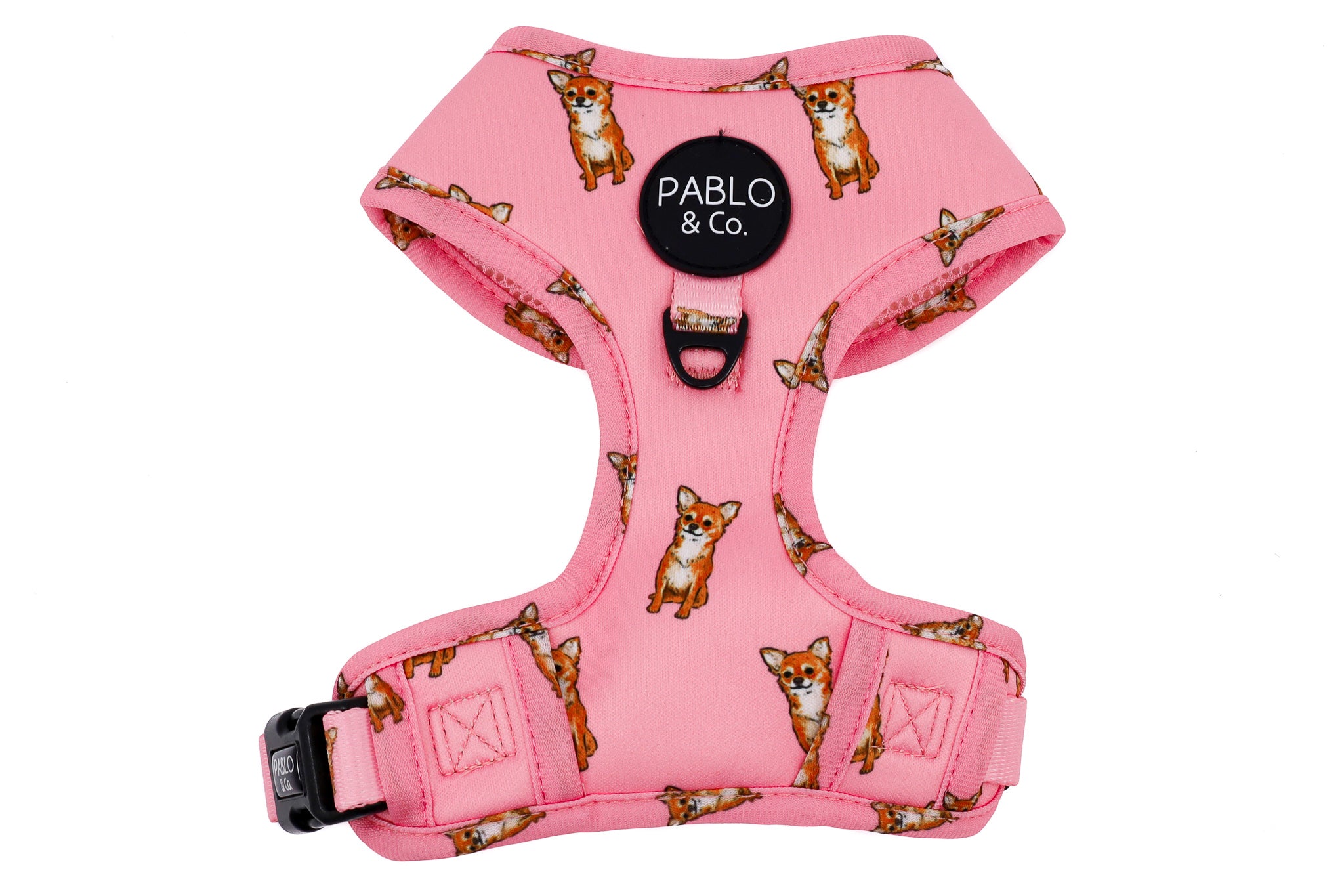 Chihuahua Adjustable Harness Pablo Co. Boutique