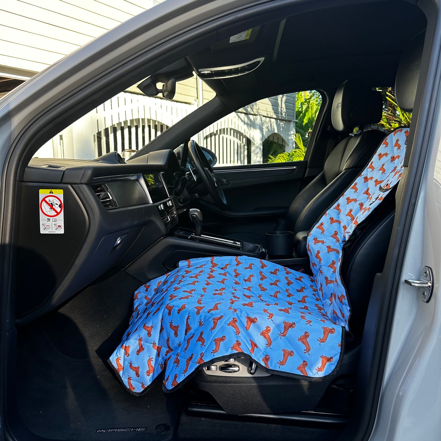 Dachshund: Deluxe Single Car Seat Cover