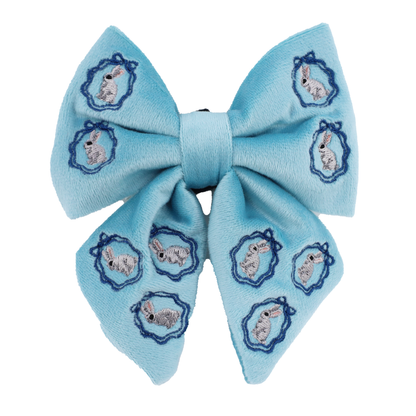 Easter Bunny: Velvet Sailor Bow