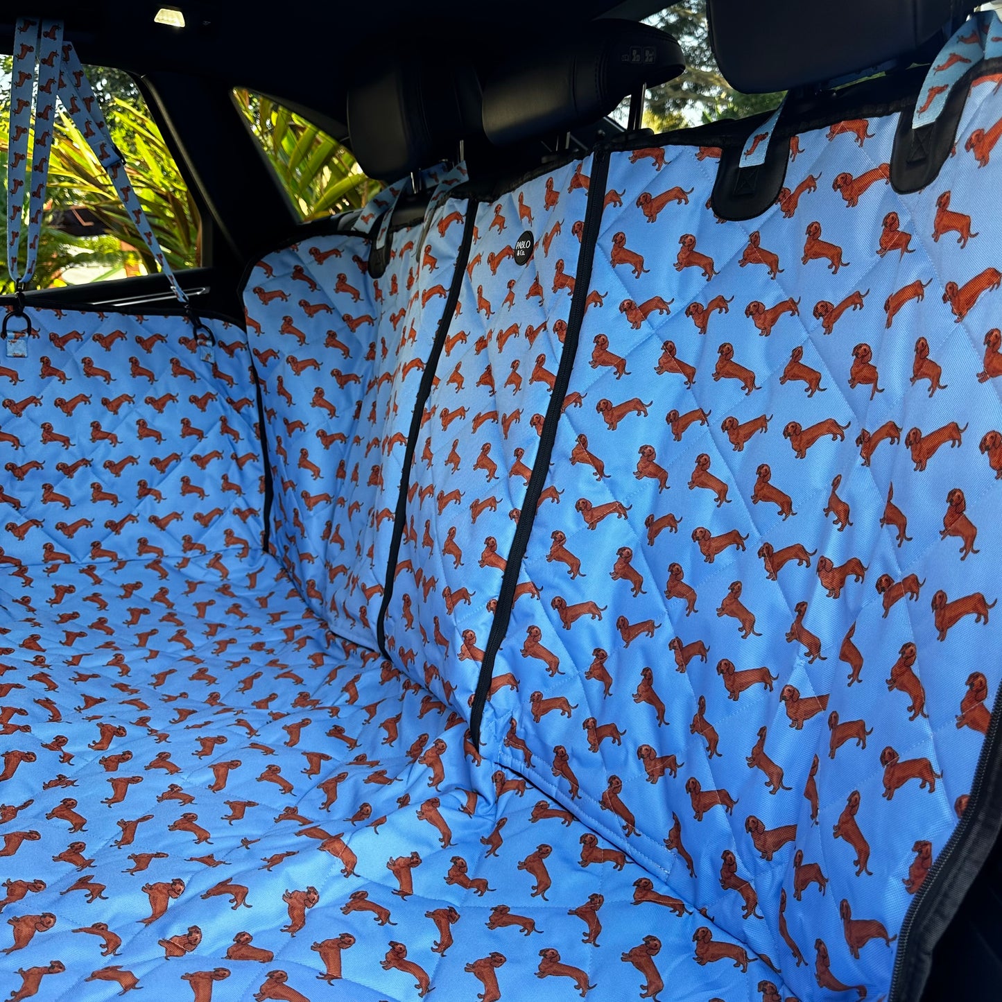 Dachshund: Deluxe Hammock Car Seat Cover