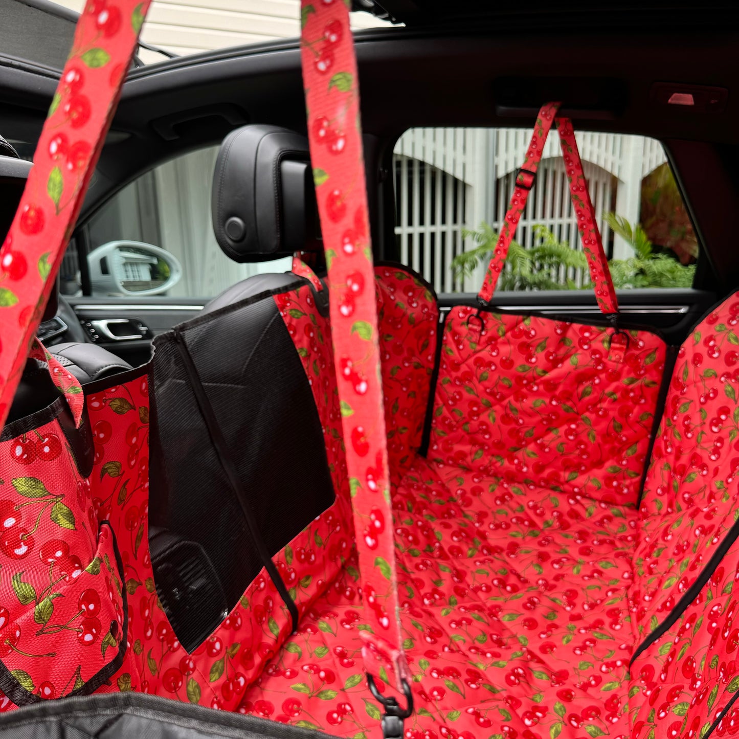 Cherry: Deluxe Hammock Car Seat Cover