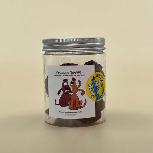 L'Barkery Coconut Ruffs Banana Jar