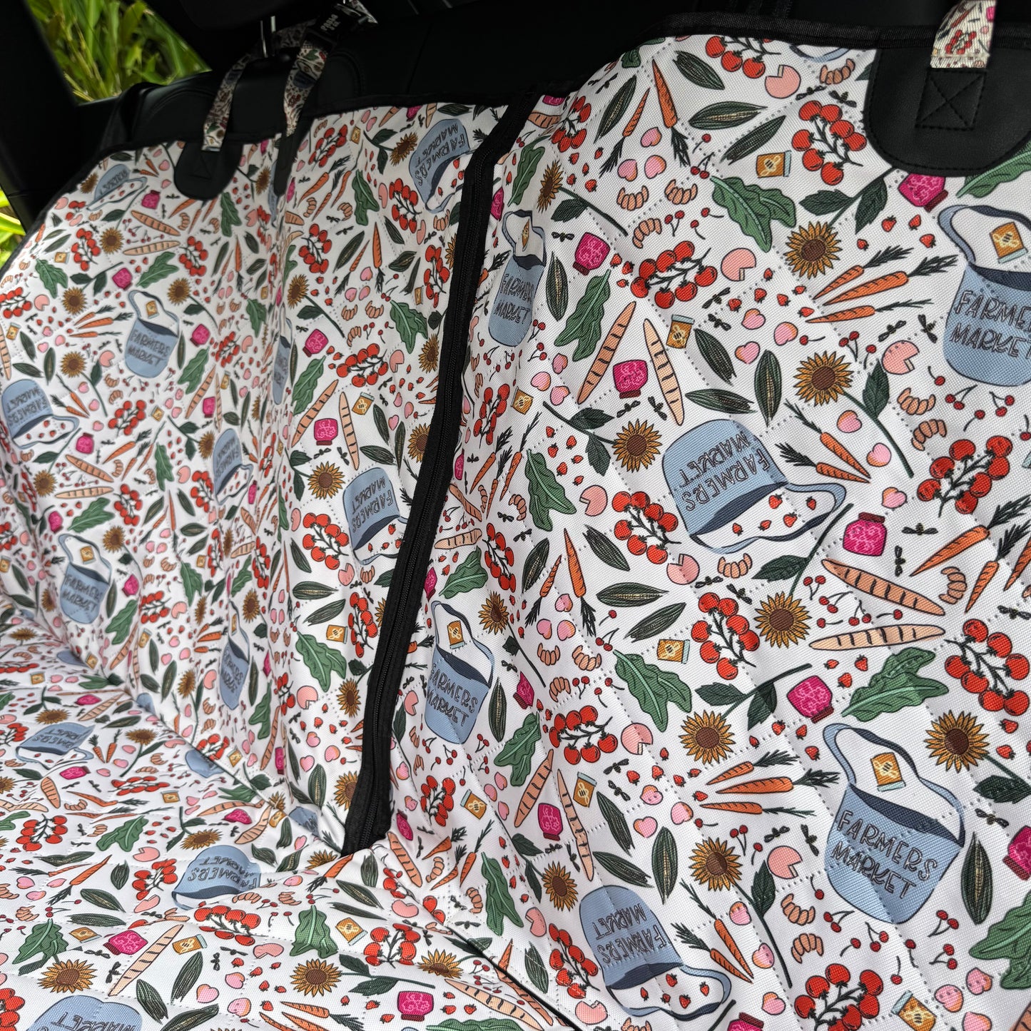 Farmers Market: Deluxe Hard Base Hammock Car Seat Cover