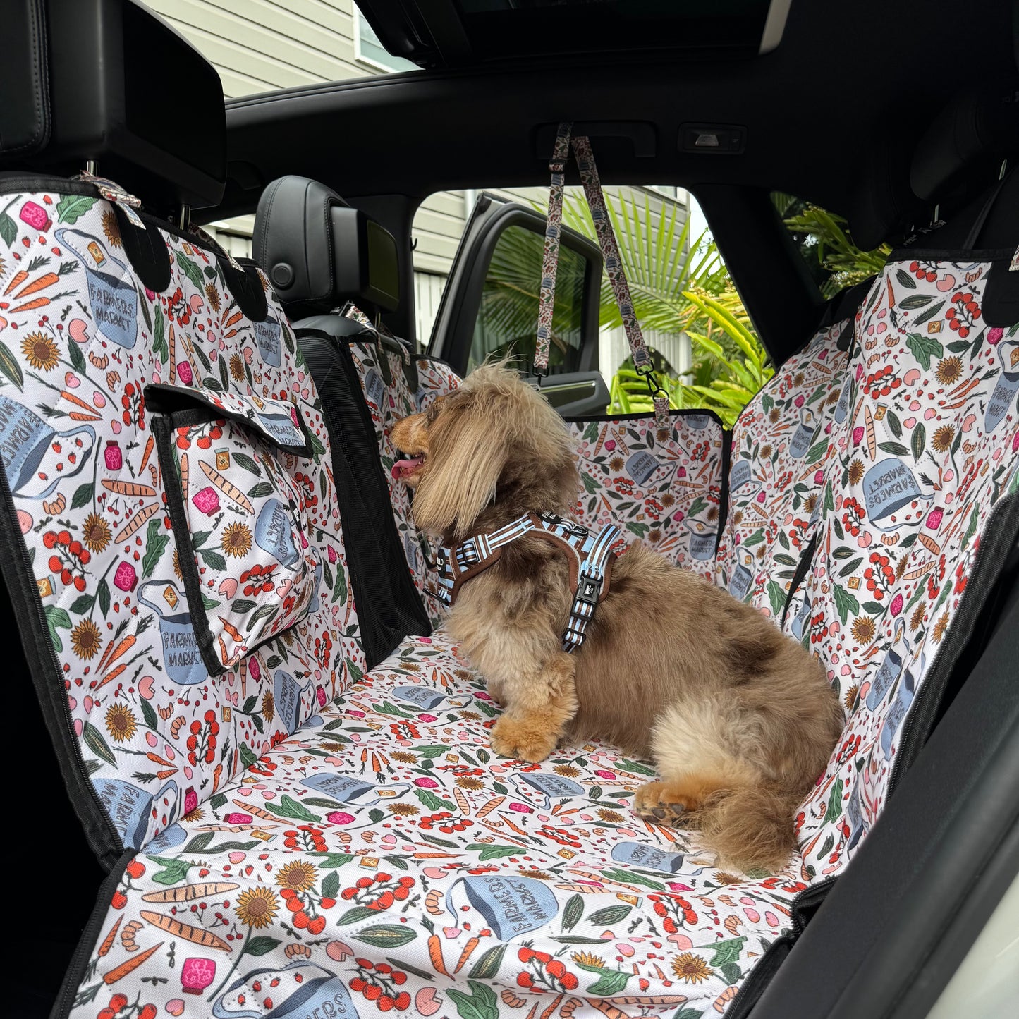 Farmers Market: Deluxe Hard Base Hammock Car Seat Cover