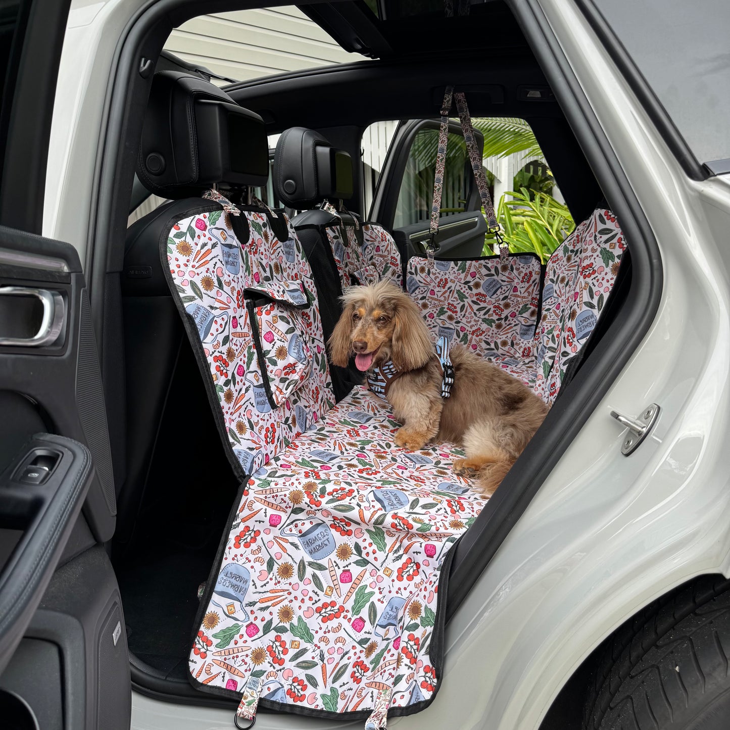 Farmers Market: Deluxe Hard Base Hammock Car Seat Cover