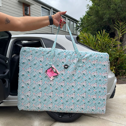 Silly Little Goose: Deluxe Hard Base Hammock Car Seat Cover