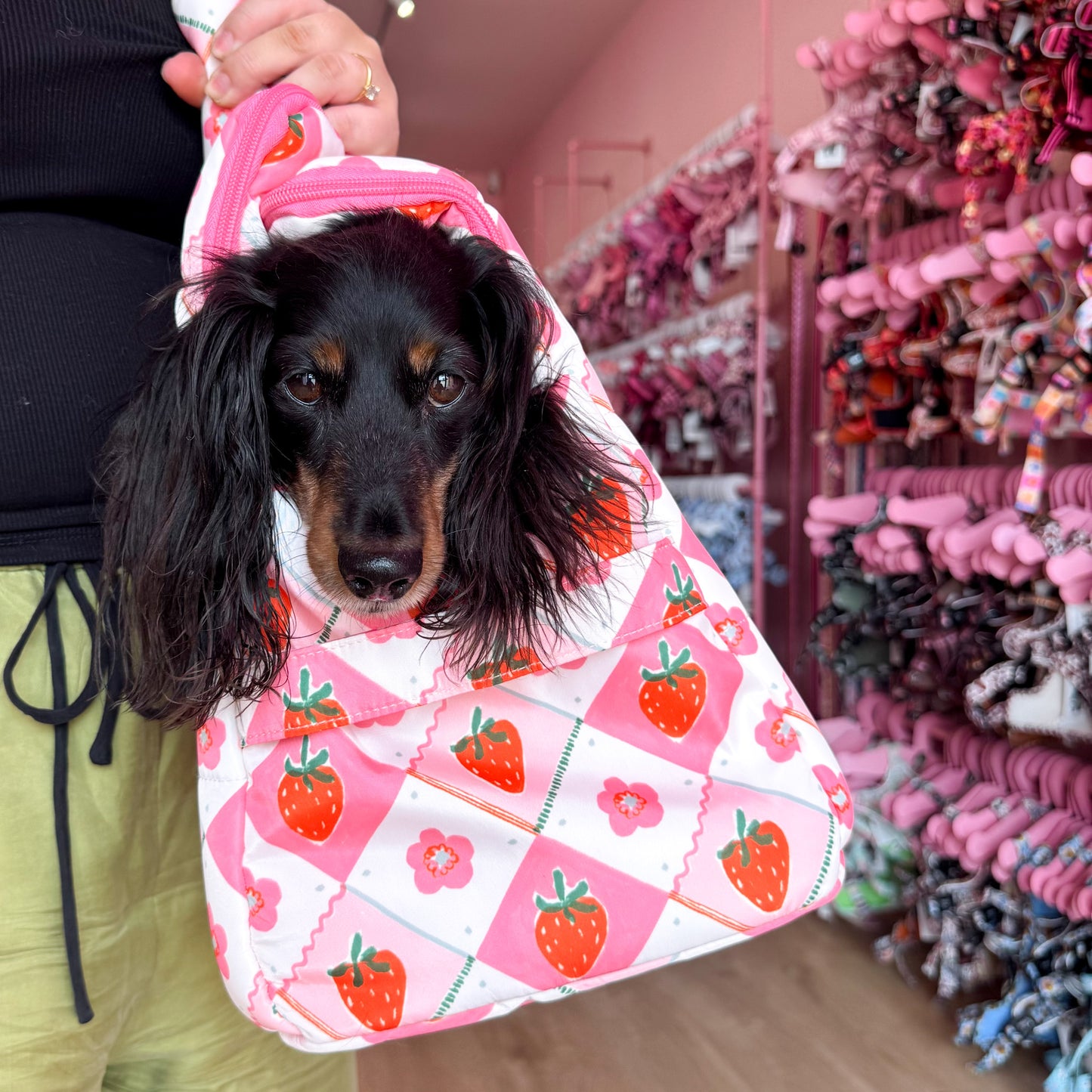 Strawberry Patch: Travel Bag