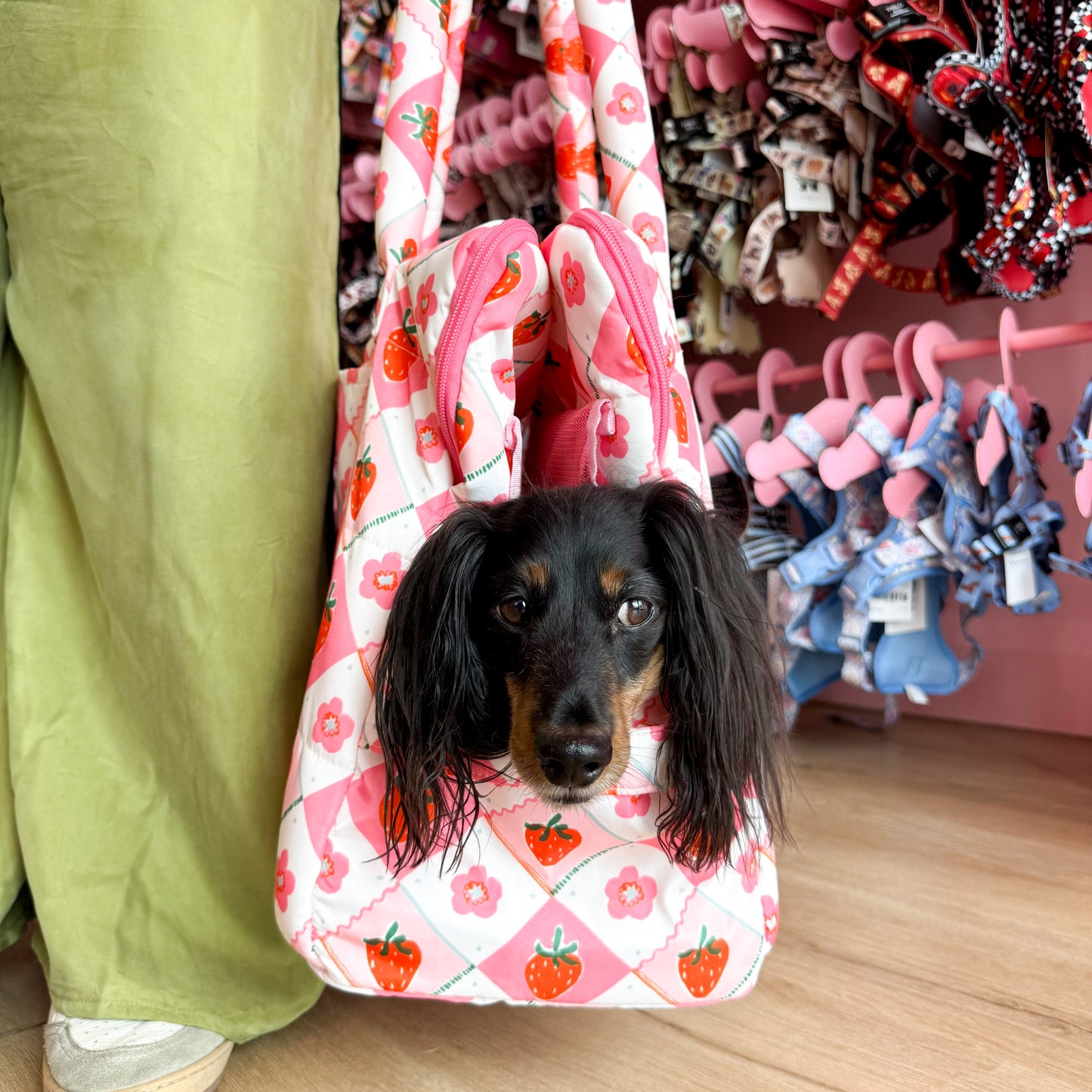 Strawberry Patch: Travel Bag