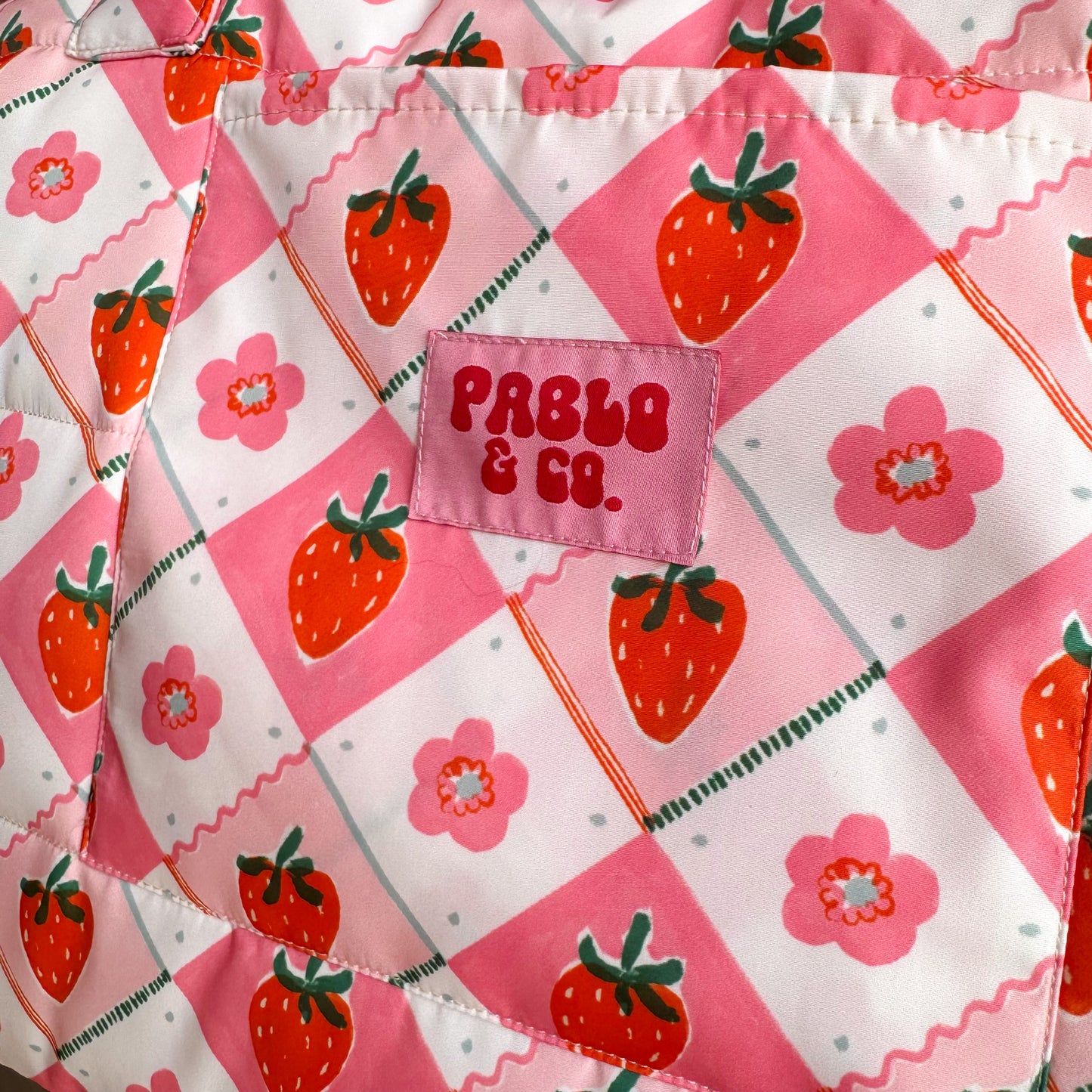 Strawberry Patch: Travel Bag
