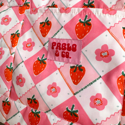 Strawberry Patch: Travel Bag