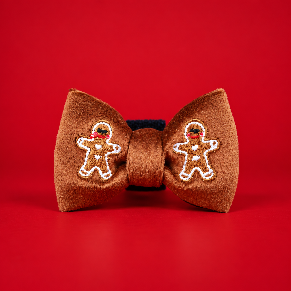 Gingerbread: Velvet Cat Bow Tie