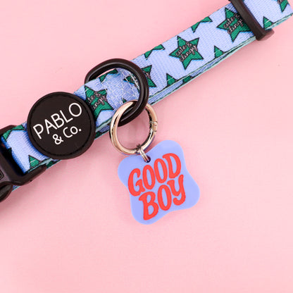 Personalised Pet ID Tag: Good Boy