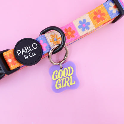 Personalised Pet ID Tag: Good Girl