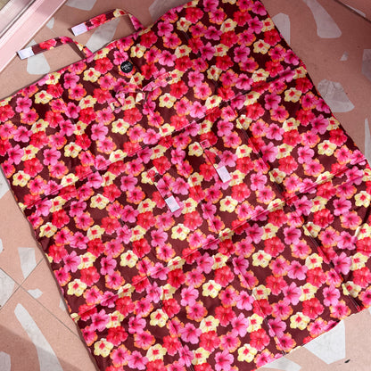 Deluxe Travel Mat: Hibiscus
