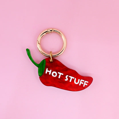 Personalised Pet ID Tag: Hot Stuff