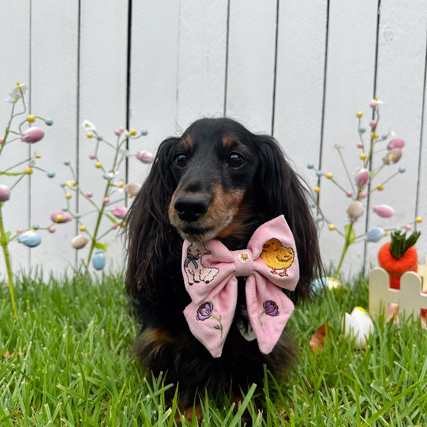 Easter Parade: Velvet Sailor Bow