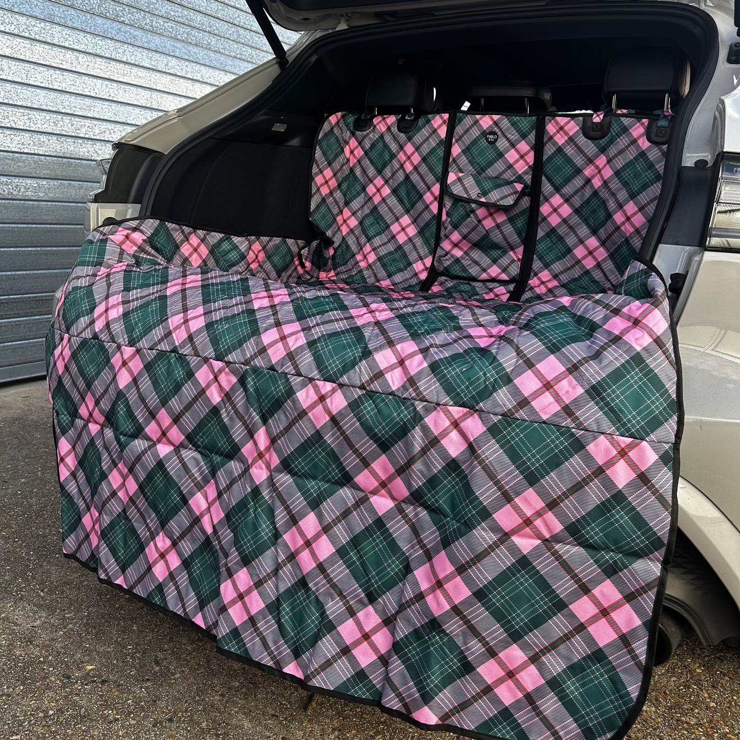Patch's Plaid: Car Boot Cover