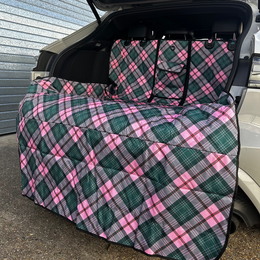 Patch's Plaid: Car Boot Cover