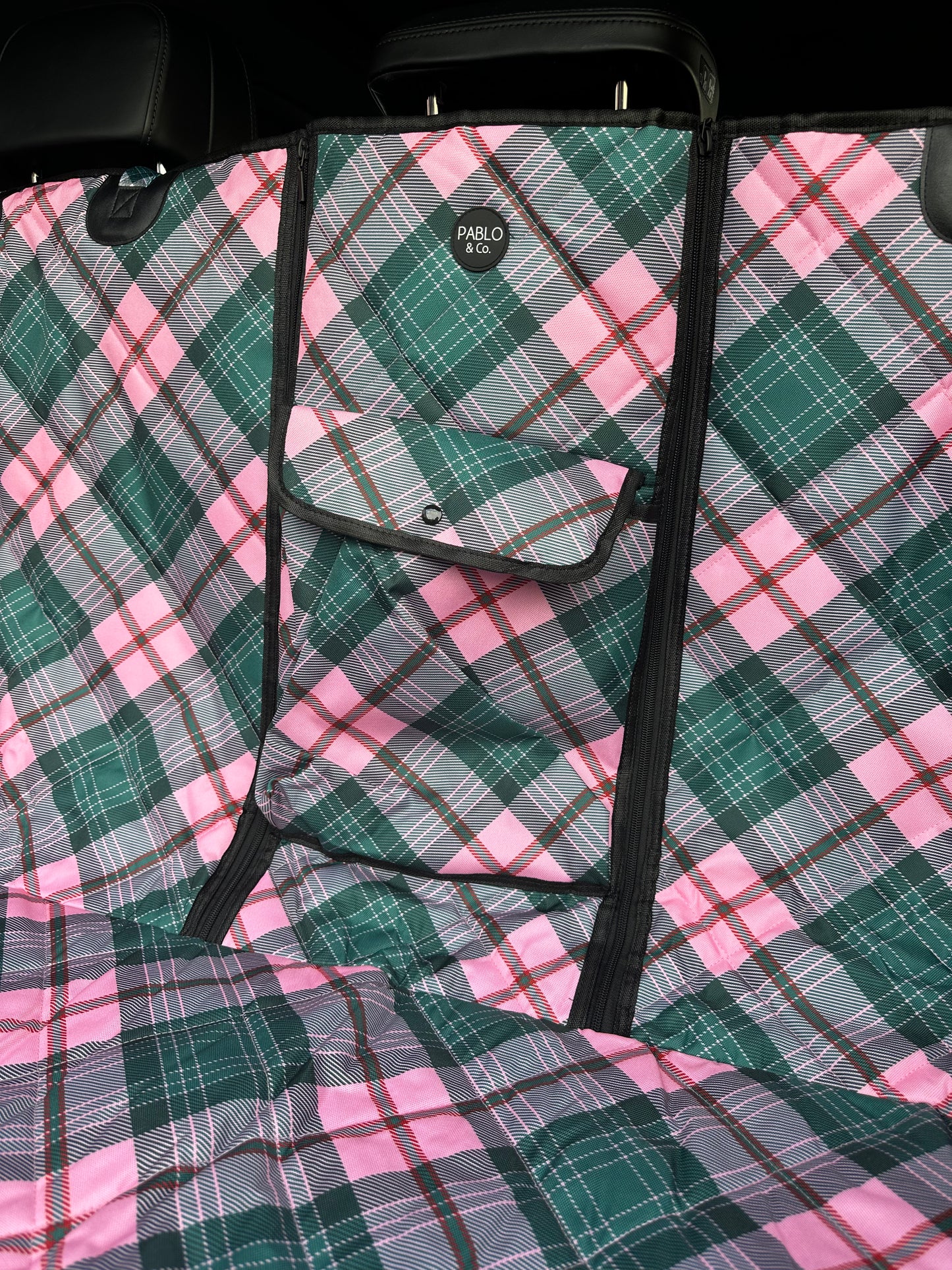 Patch's Plaid: Car Boot Cover