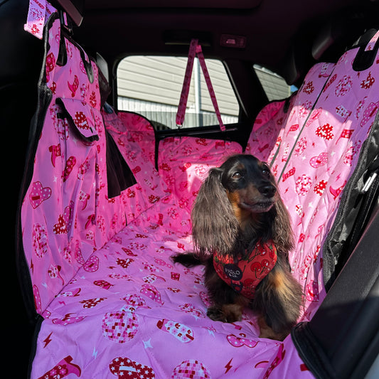 Disco Cowgirl: Deluxe Hammock Car Seat Cover