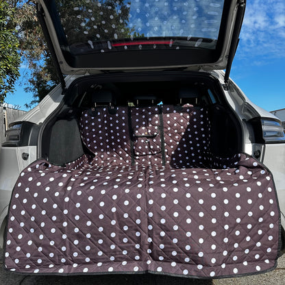 Polka Dots: Deluxe Car Boot Cover
