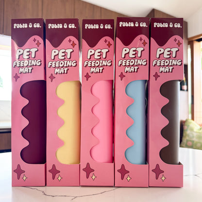 Wavy Pet Feeding Mat