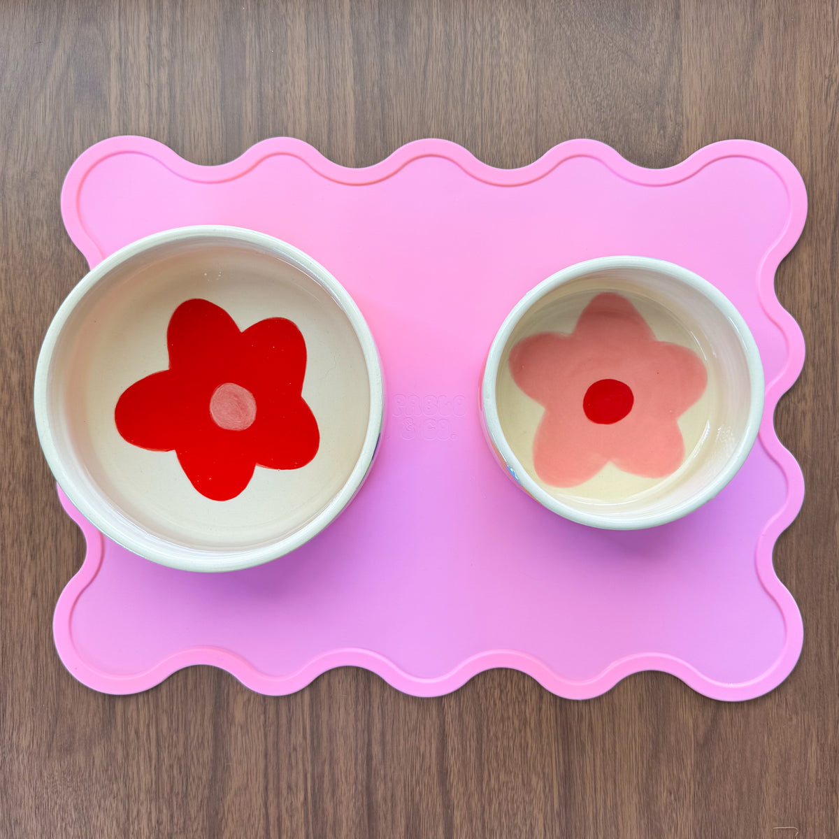 Wavy Pet Feeding Mat