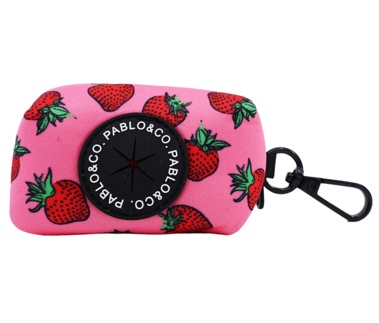 Strawberries - Poop Bag Holder